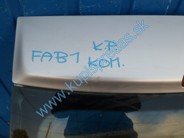 piate dvere na škodu fábiu 1 kombi, combi, 